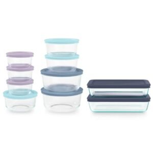 Pyrex 20pc Glass Food Storage Set